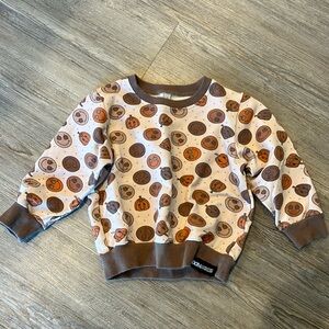 Pumpkin Smiley Face Pullover